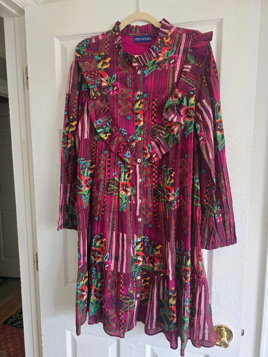 Anthropologie Dresses & Skirts - Anthropolgie Roe's Garden Womens Ruffled Dress